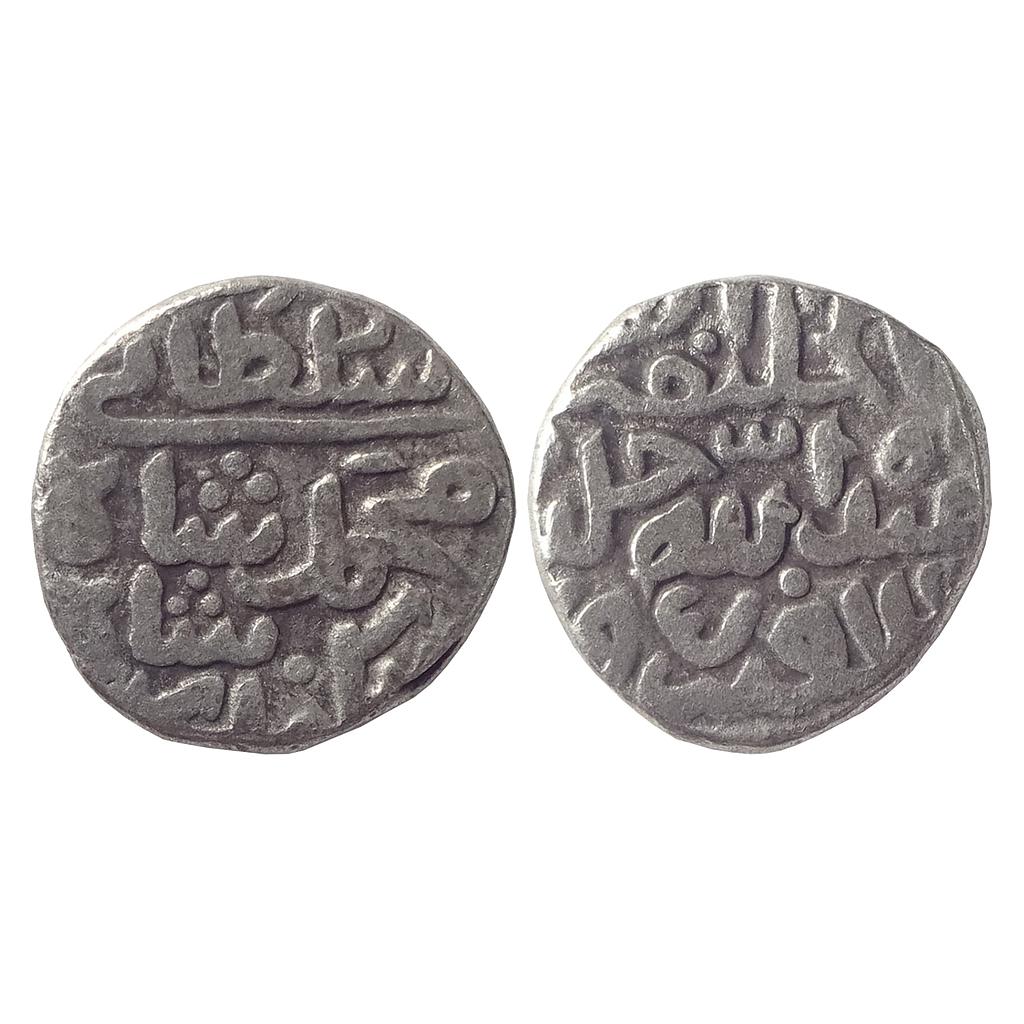 Delhi Sultan, Sikandar Shah I, Tughluq Family, Mintless type, Billon Tanka, extremely rare.