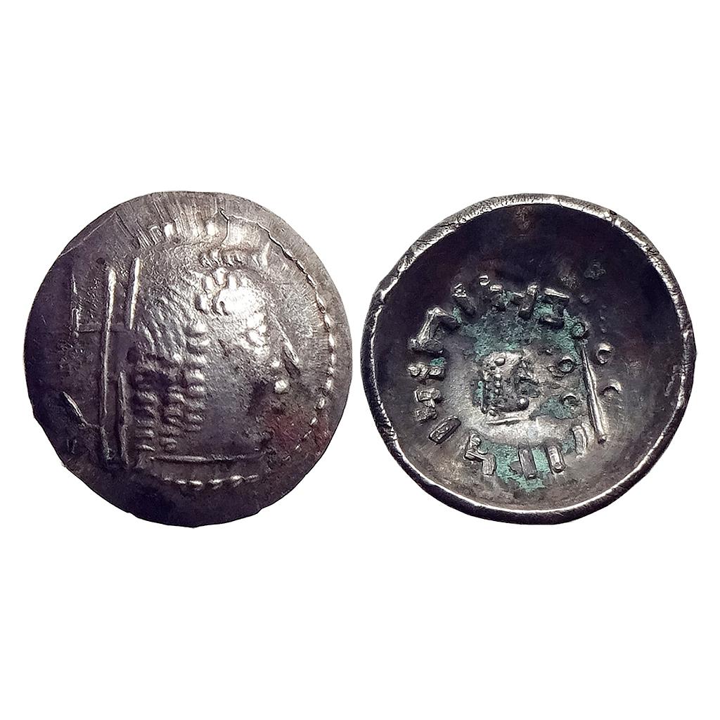 Ancient World Arabia Southern Himyar MDN BYN YHQBD Silver Unit