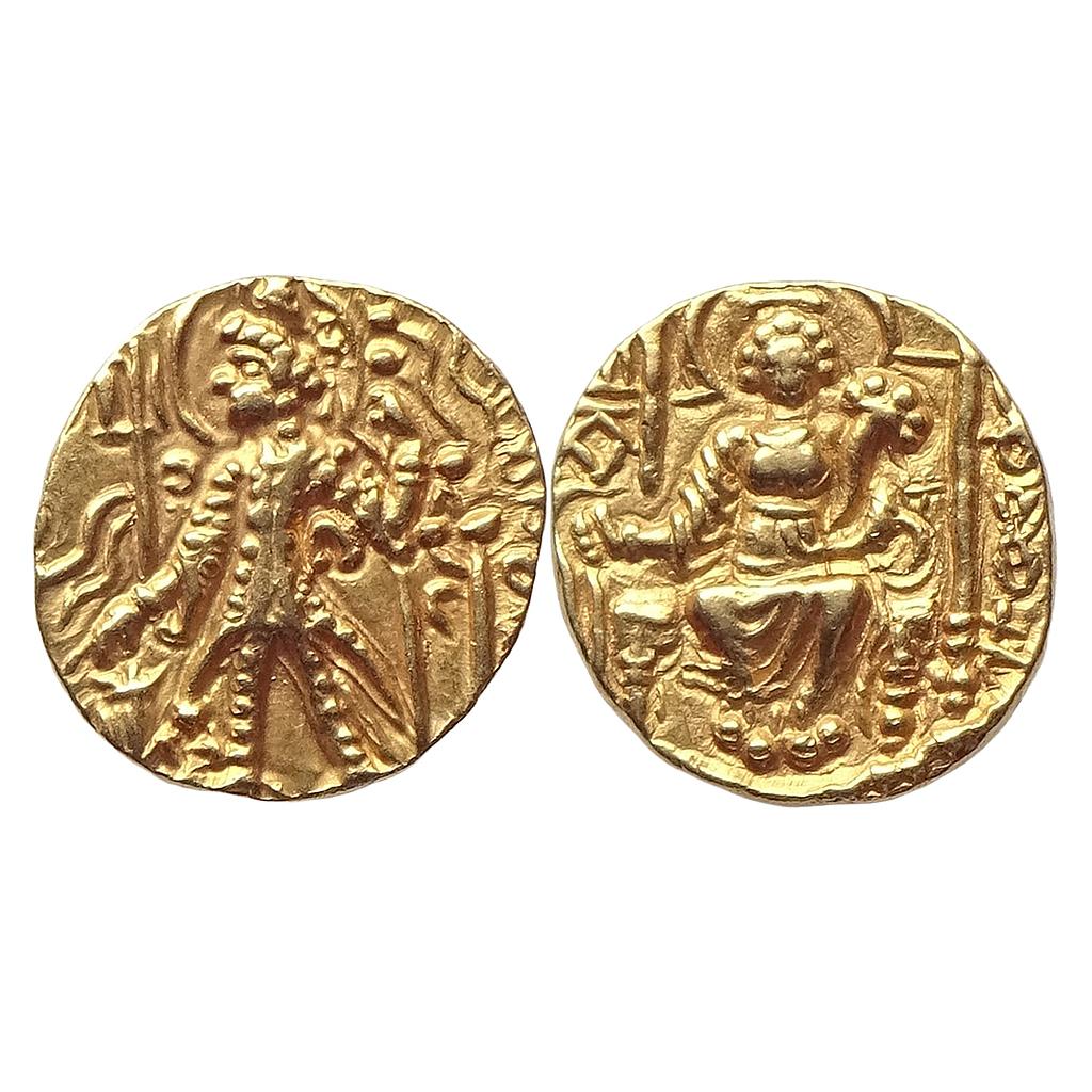 Ancient Kushanas Vasudeva II Gold Dinara