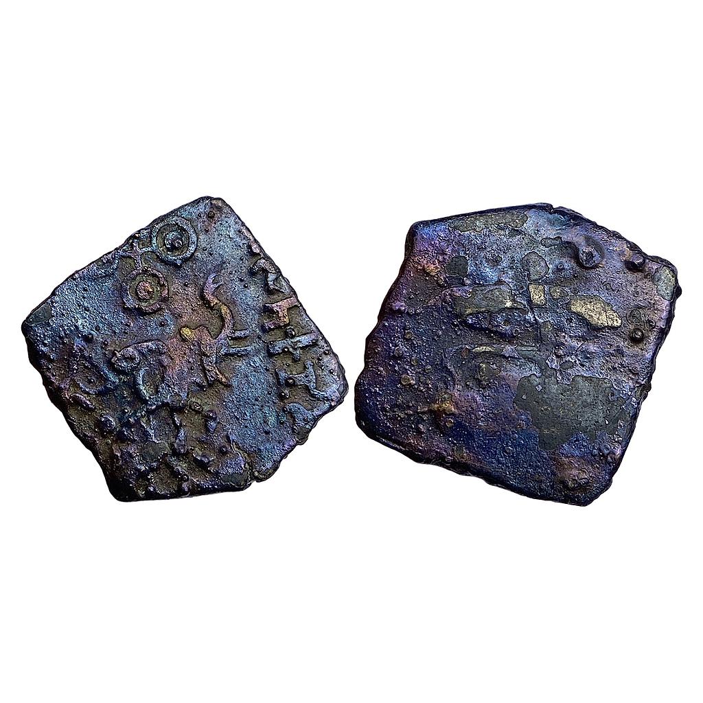 Ancient Satavahanas SiriSatakarani Vidarbha type Copper Unit