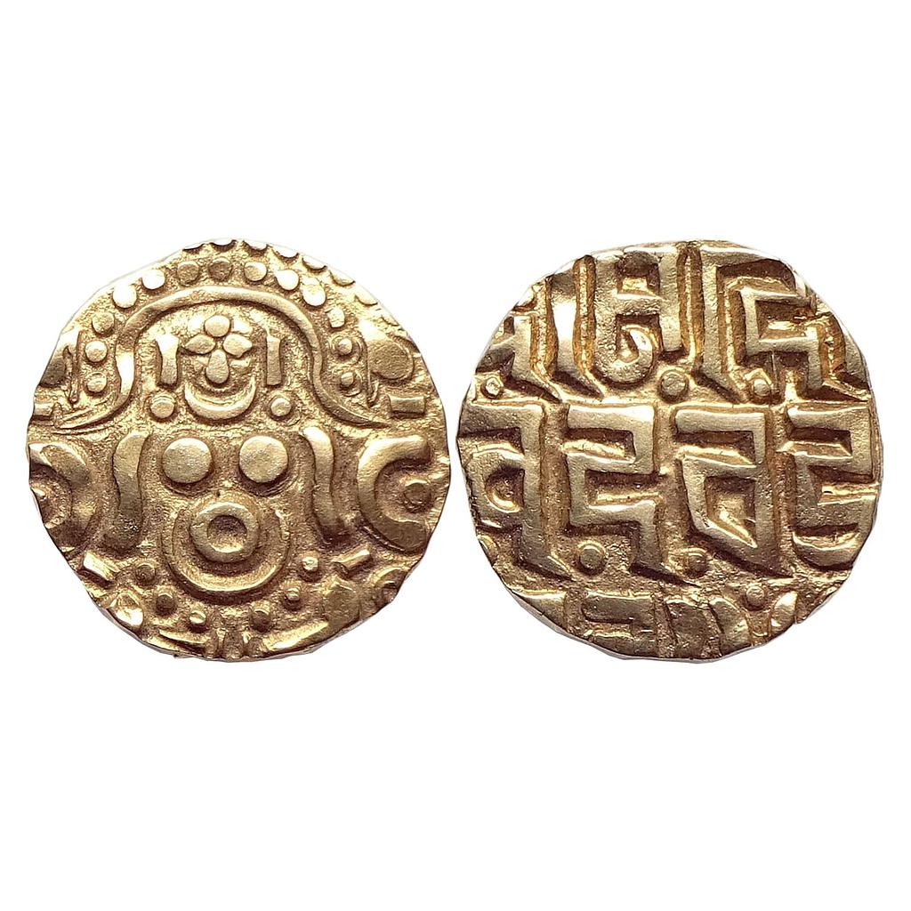 Gahadavalas of Kanauj &amp; Kashi Varanasi Govinda Chandradeva Gold 4-1/2 Masha
