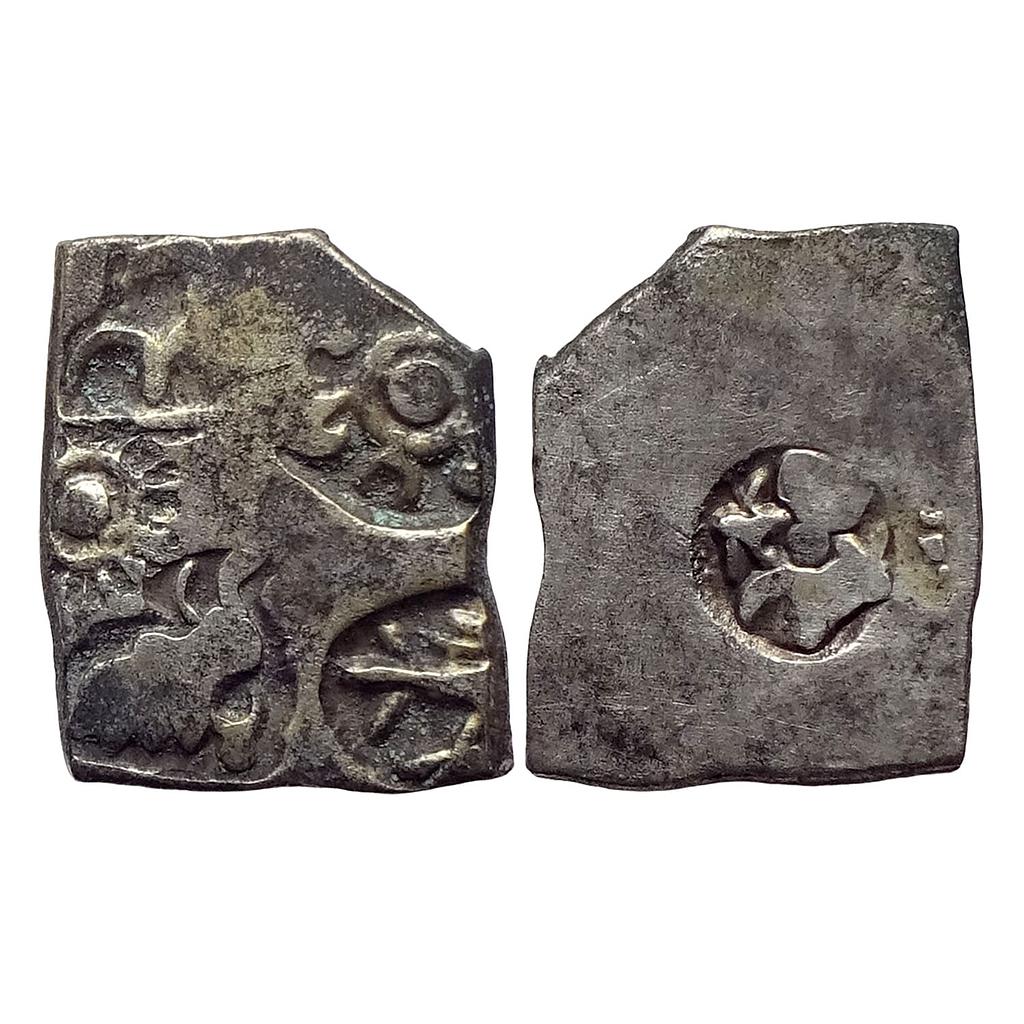 Ancient Punch Marked Coinage from lower Middle Ganga Valley Magadha Empire Series VIb Silver Karshapana