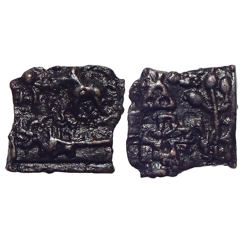 Ancient North India Uninscribed Cast Copper Unit