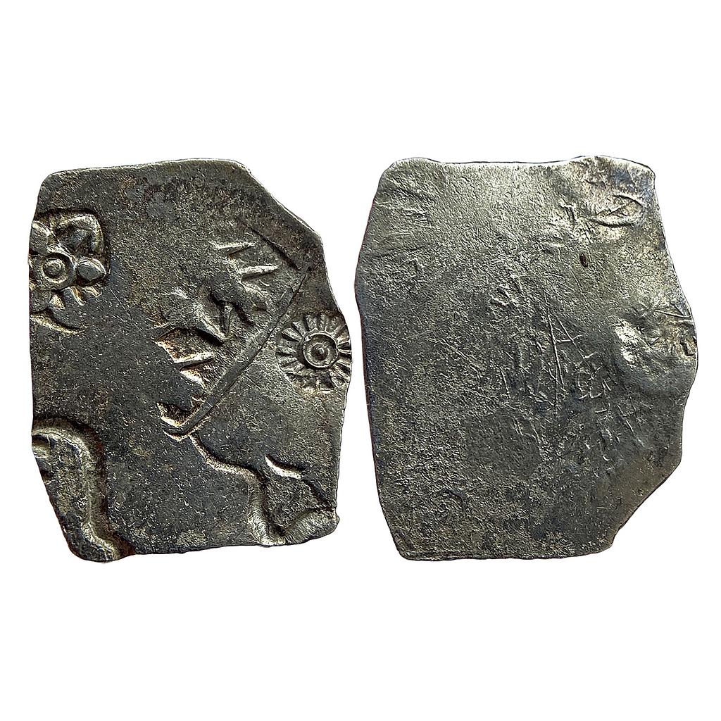 Ancient Punch Marked Coinage Archaic Series attributed to Magadha Janapada Series I Silver Karshapana