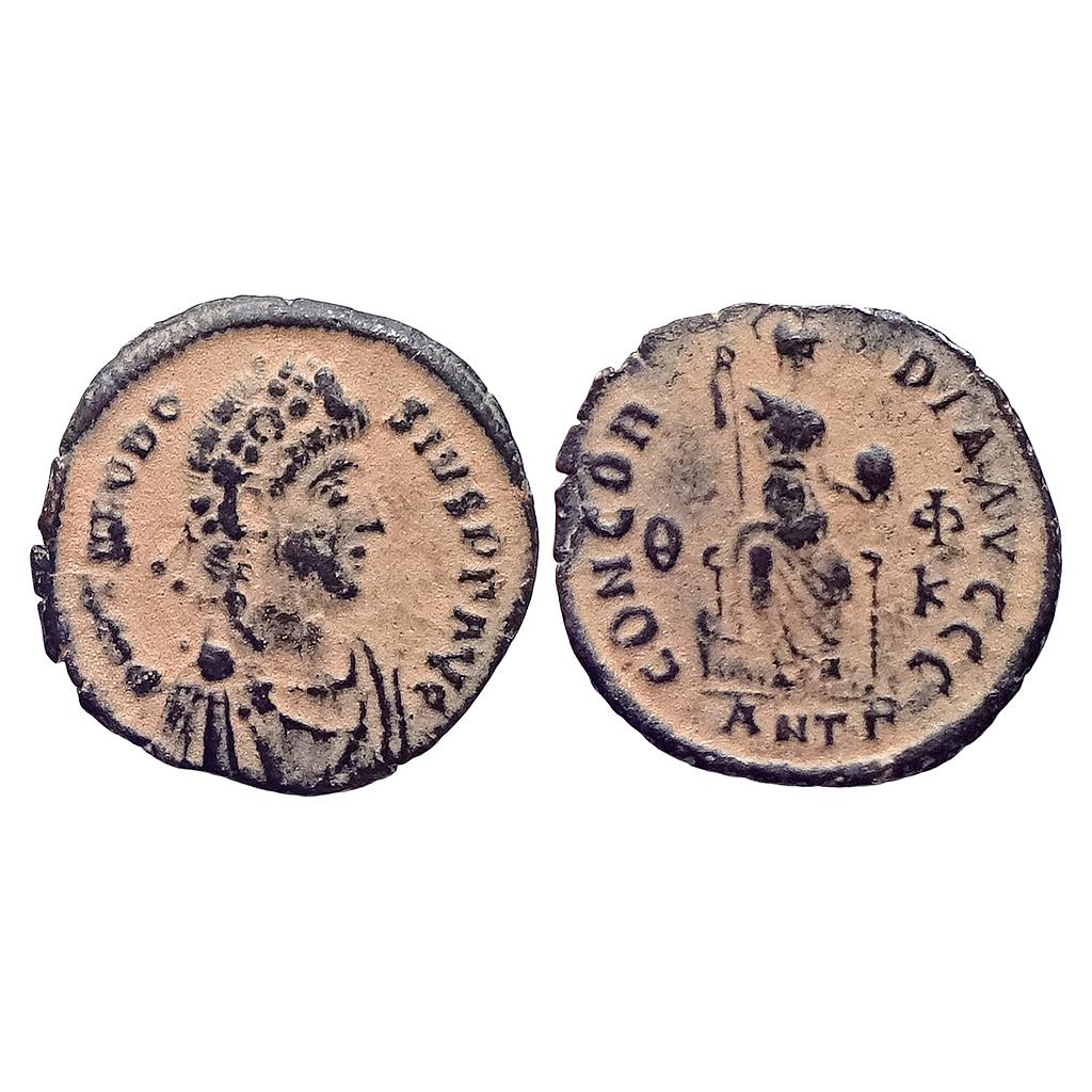 Ancient World Foreign Rome Theodosius I Copper Unit