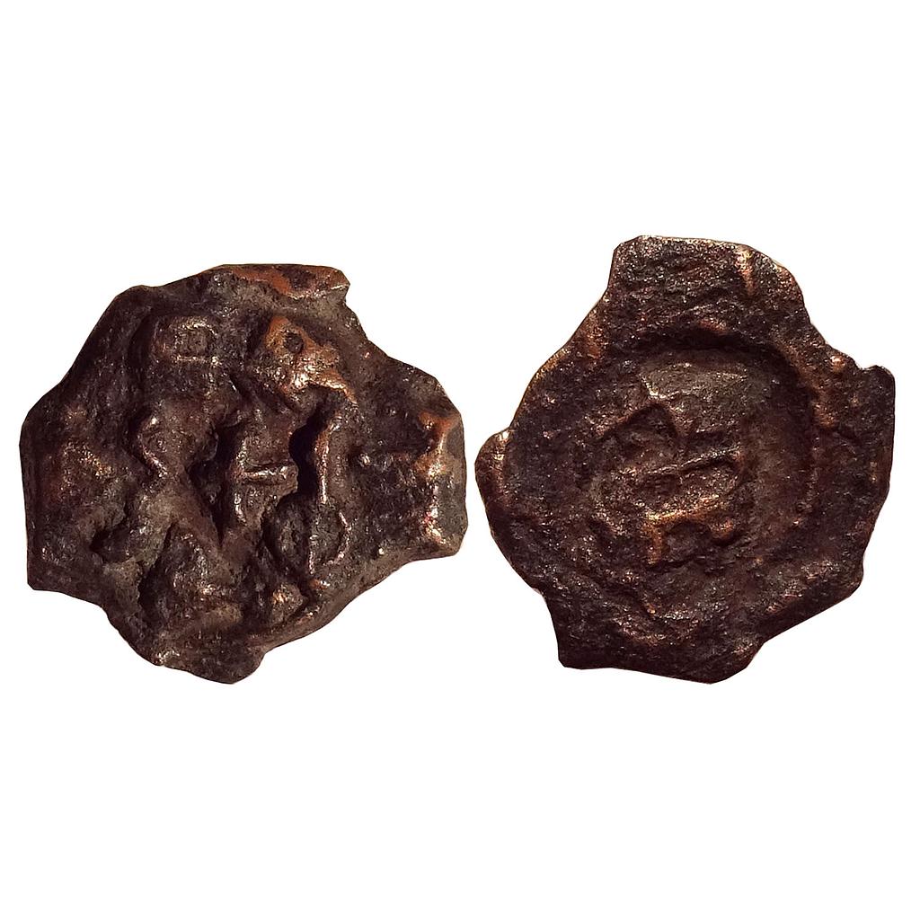 Ancient Erikacha City State  Cast Copper Unit