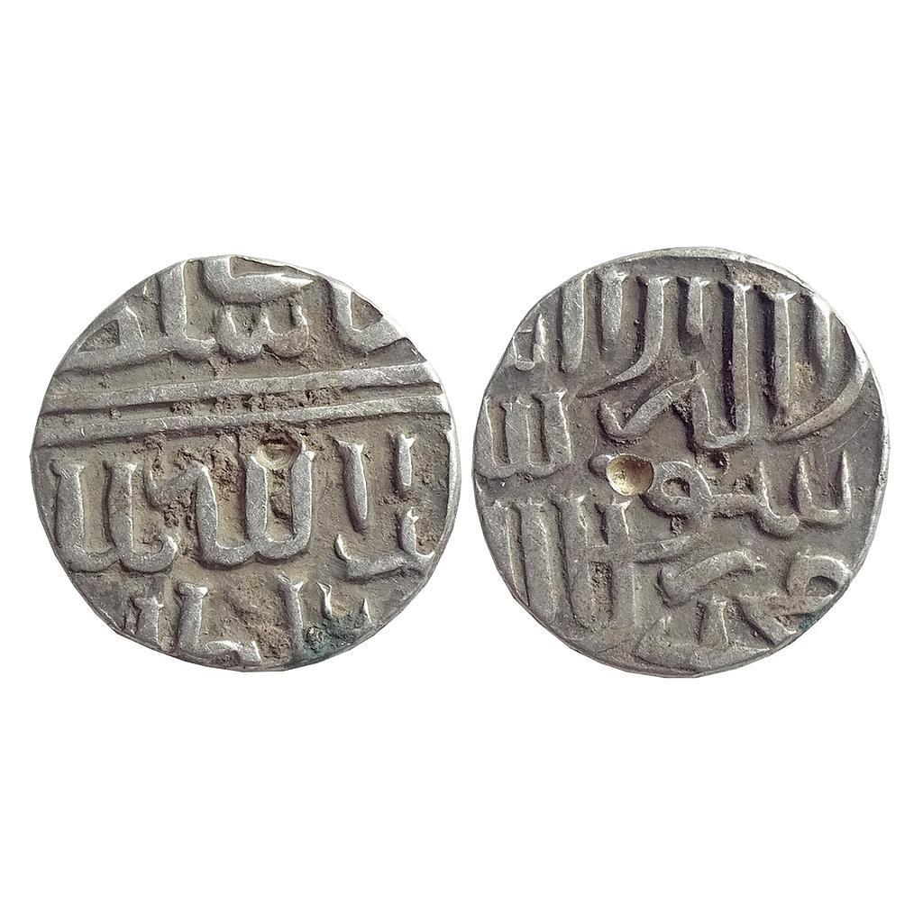 Malwa Sultanate Baz Bahadur Silver Tanka (64 rati)
