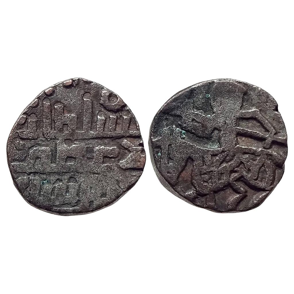 Delhi Sultan Ghorid Dynasty Mohammad Bin Sam ND Copper Jital