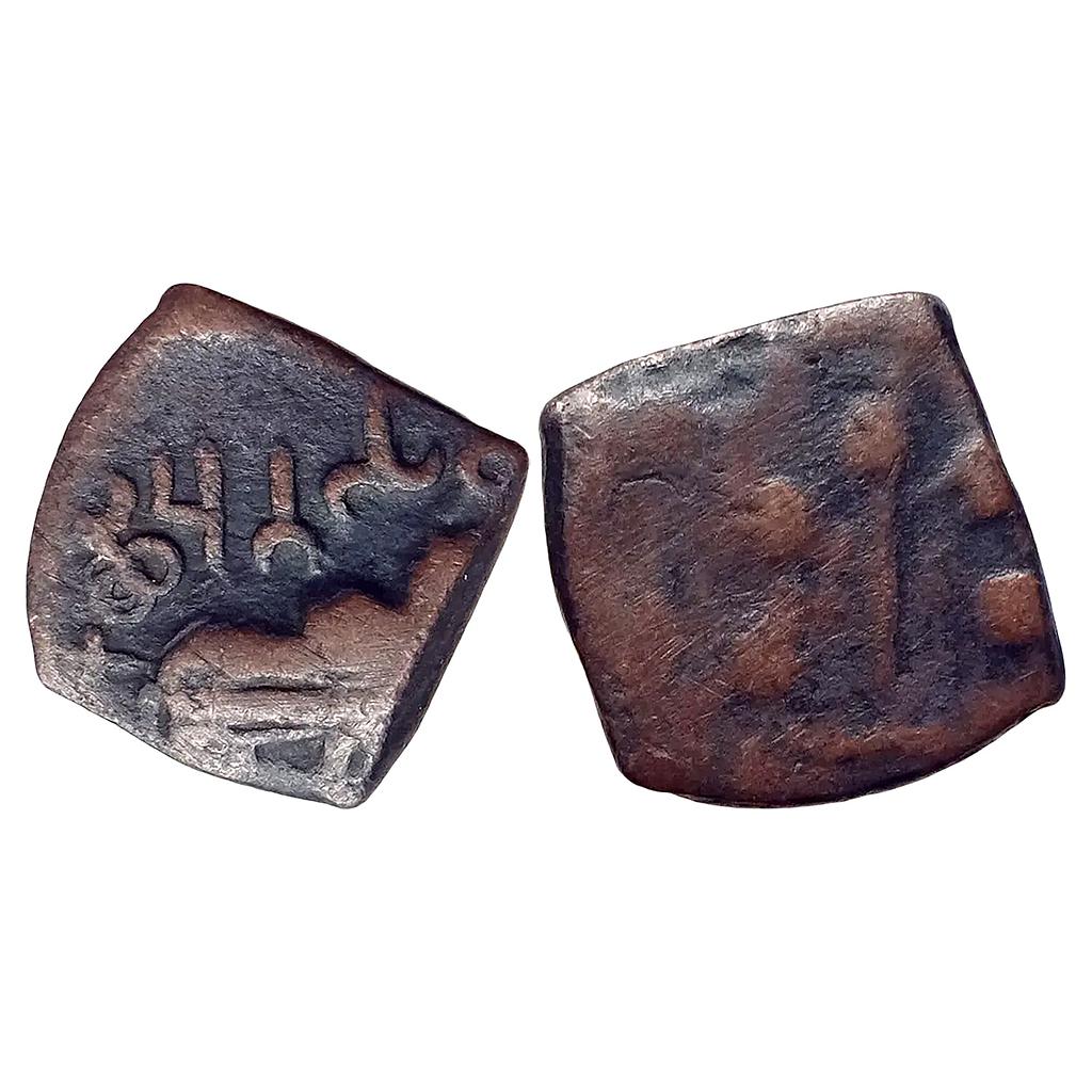 Ancient Deccan Satavahanas Kochiputra Siri Satakarani Newase-Paithan type Copper Unit