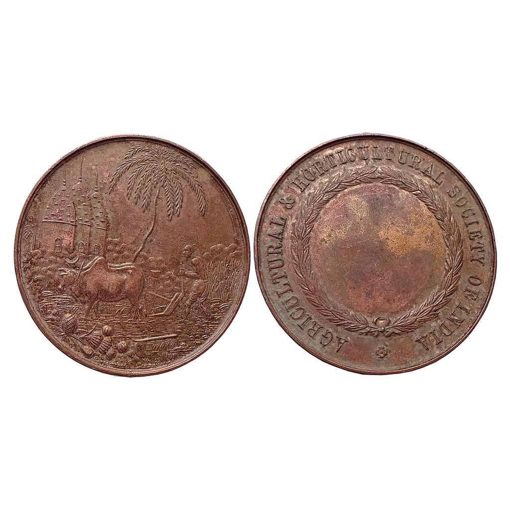 Agricultural and Horticultural Society of India Copper Medal