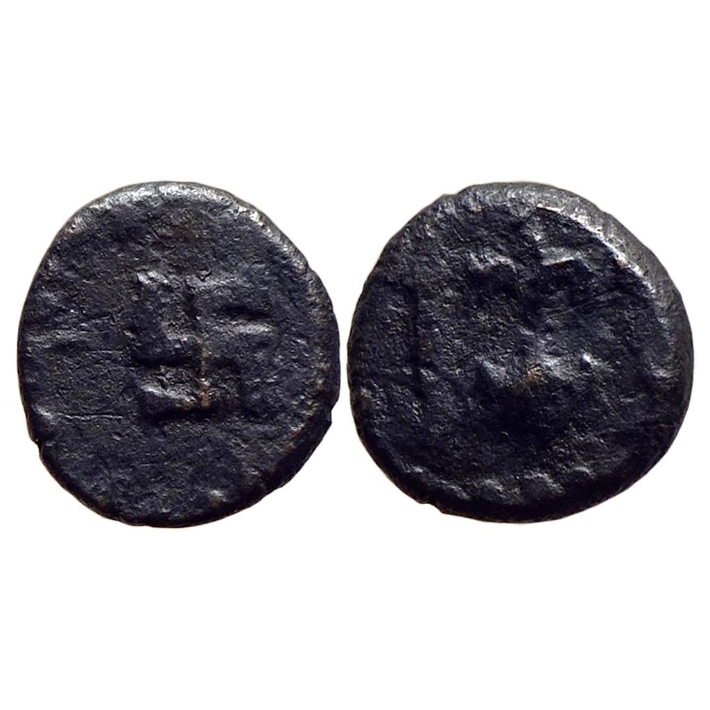 Ancient Mahagramikas of Satavahana Period Copper Unit