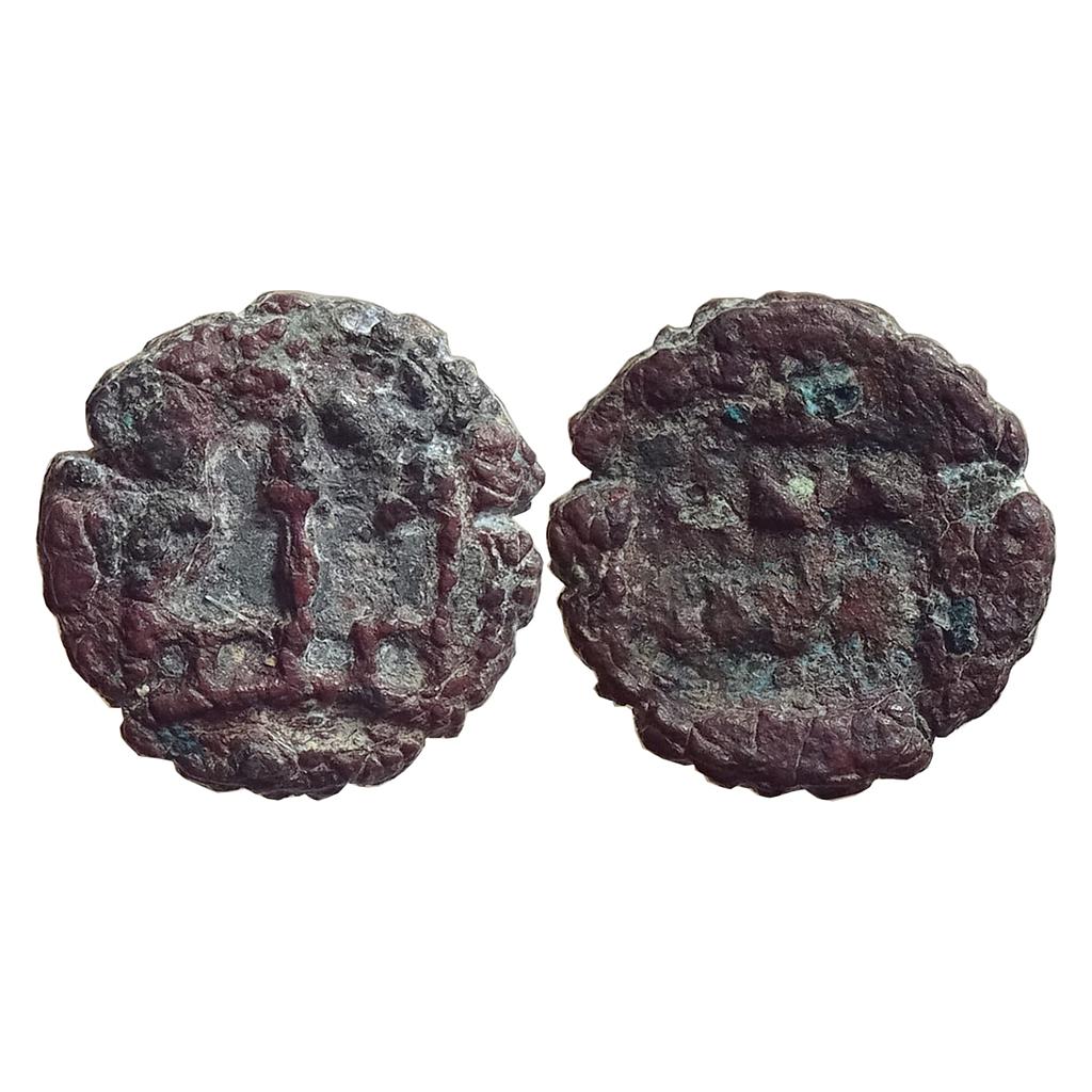 Ancient Panchala Dynasty Copper Unit