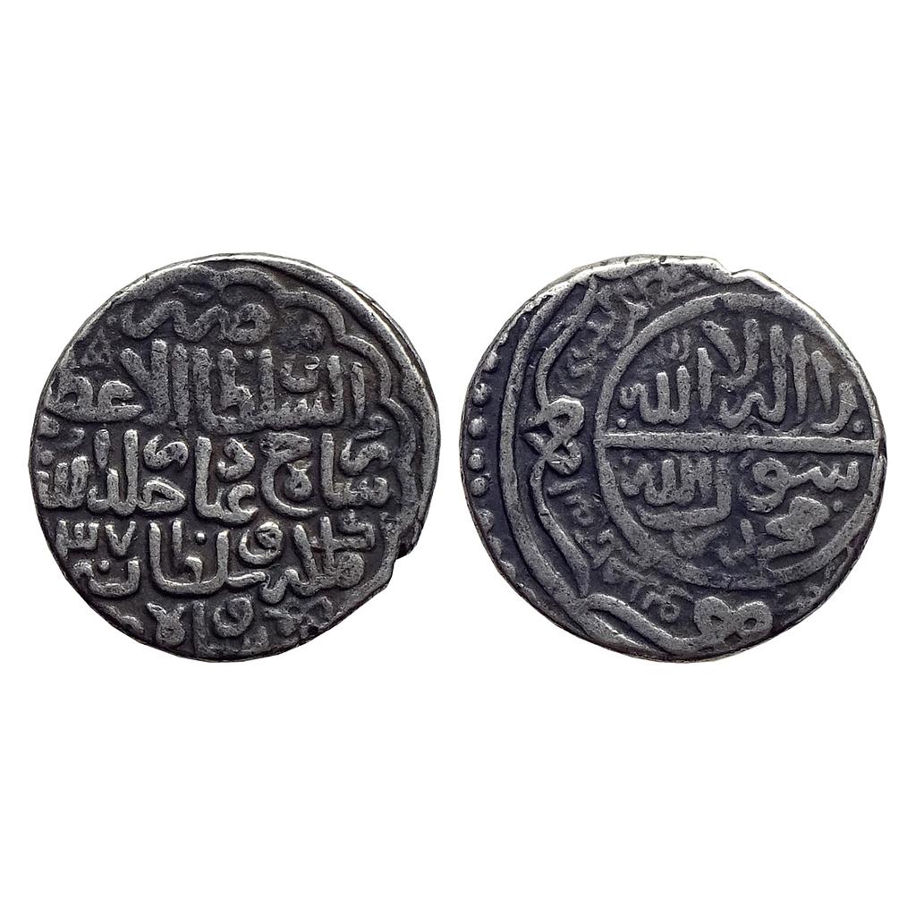 Timurids Shah Rukh I Saweh Mint Silver Tanka