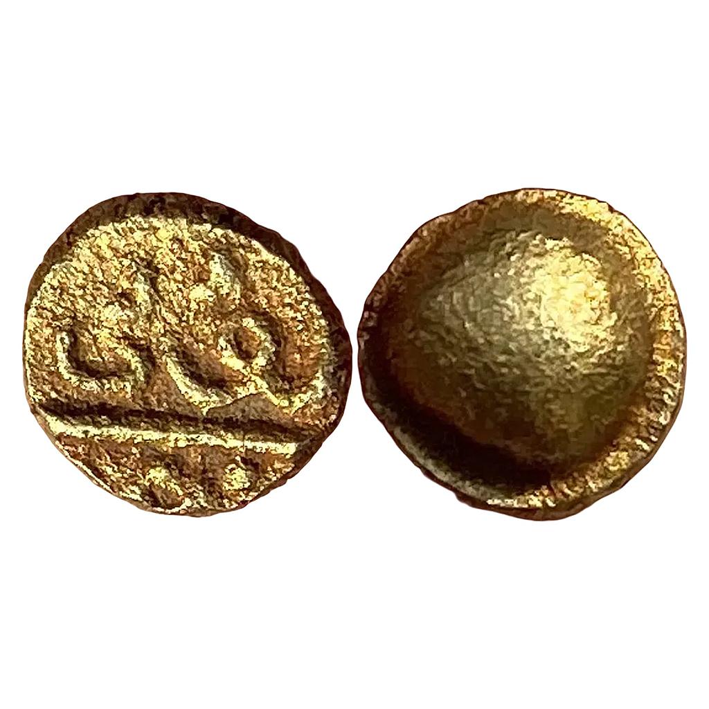 Adil Shahs of Bijapur Sultan Muhammd Adil Shah Gold Fanam