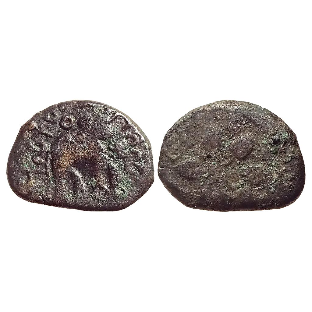 Ancient Satavahanas Kaushakiputra Siri Satakarani Newase-Paithan type Copper Unit