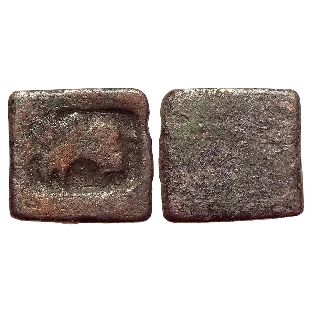 Ancient Post Mauryan Kampila Dakshina Panchala Region Copper Unit