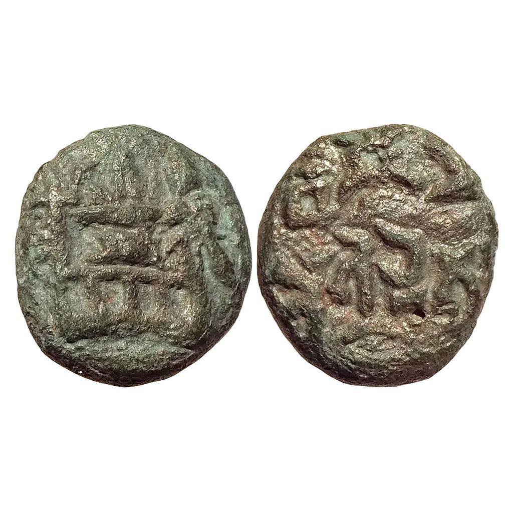 Ancient Pre-Kushana Panchalas Agnimitra II Copper Alloy Unit