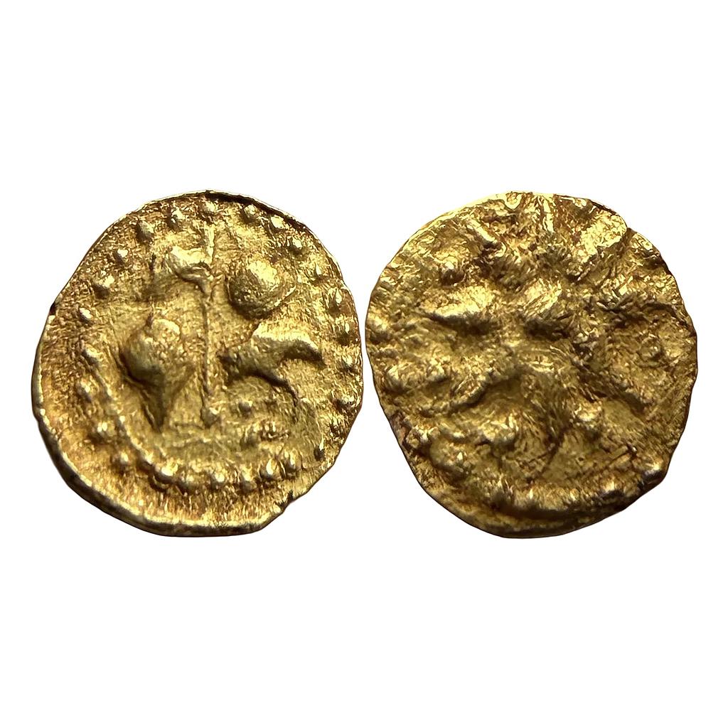 Hindu Medieval Anonymous Gold Fanam