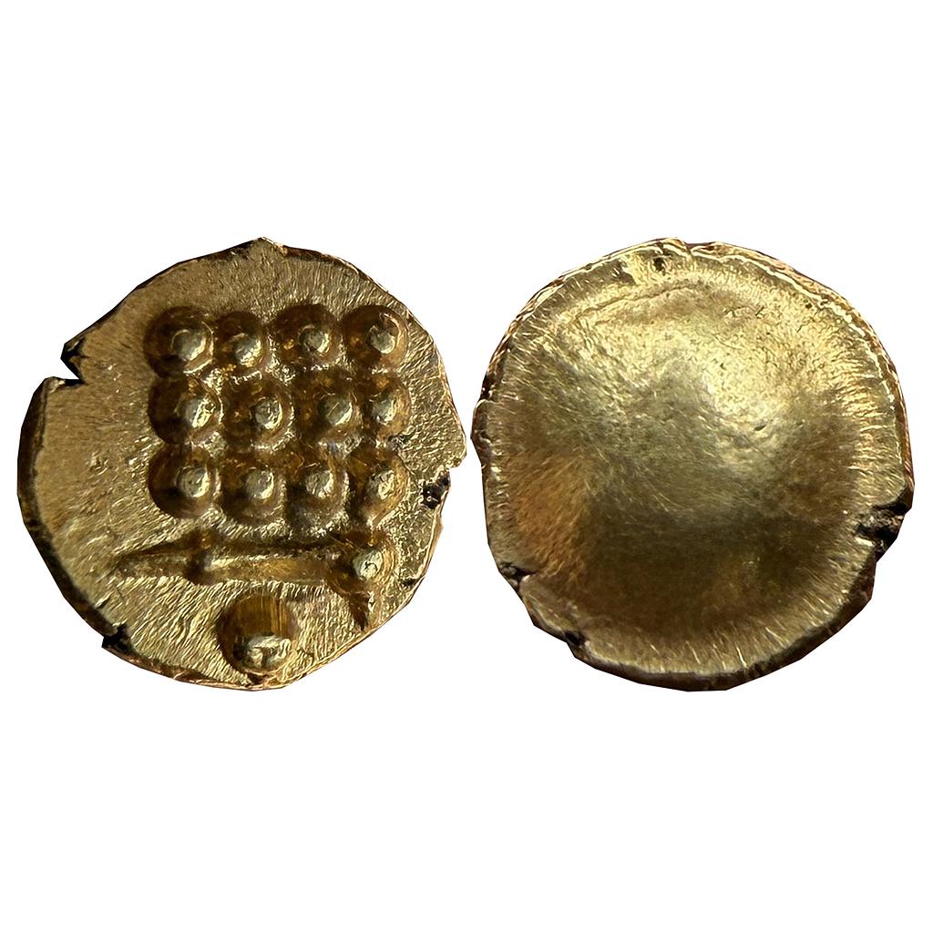 Hindu Medieval Kunigal Gold Fanam