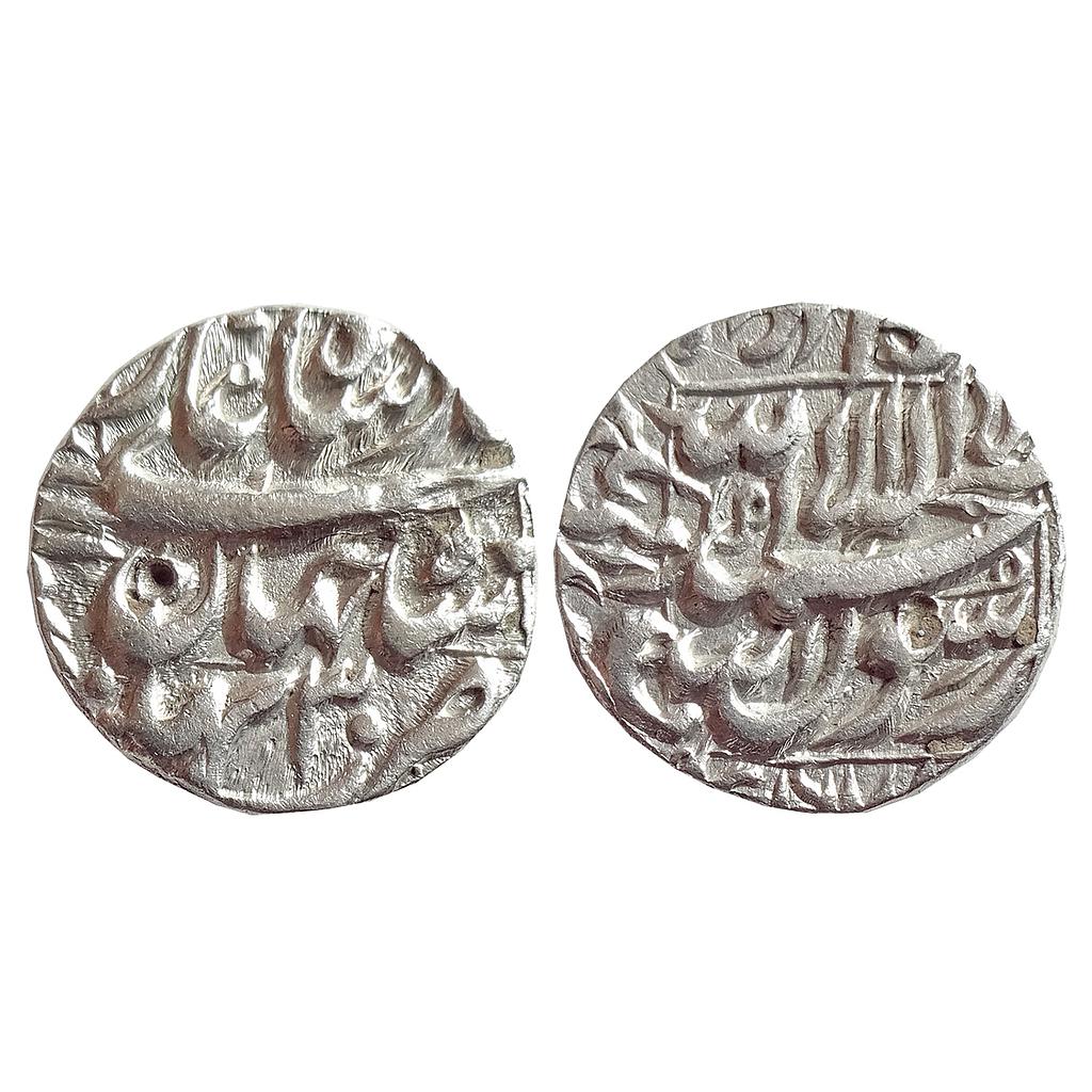 Mughal, Shah Jahan, Bhakkar Mint, Silver Rupee