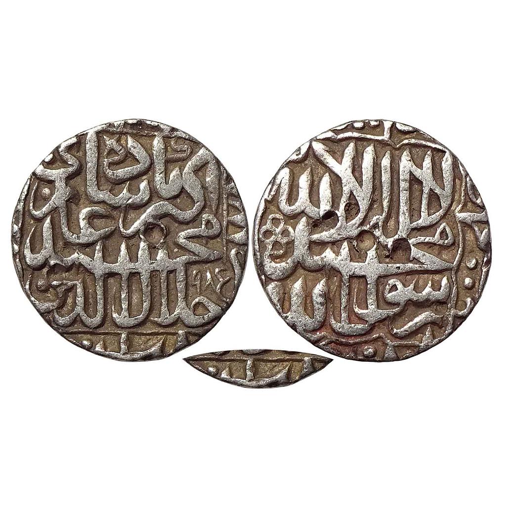 Mughal Akbar Patna Mint Silver Rupee