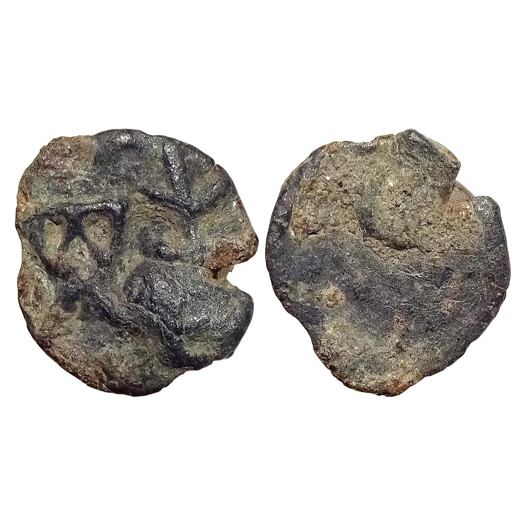 Ancient Telangana Region Uninsribed Cast Copper Unit