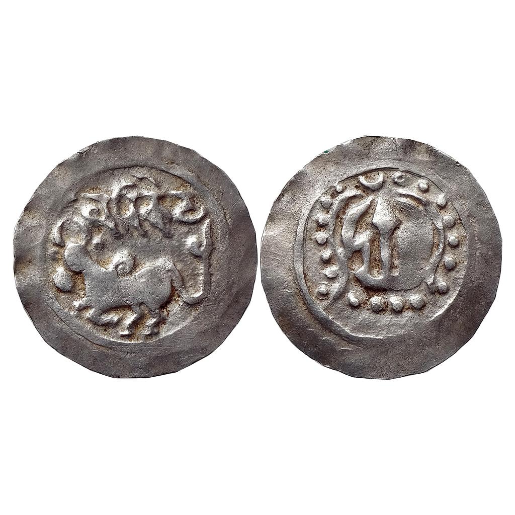 Medieval Harikelas Eastern Bengal Later type Silver Unit
