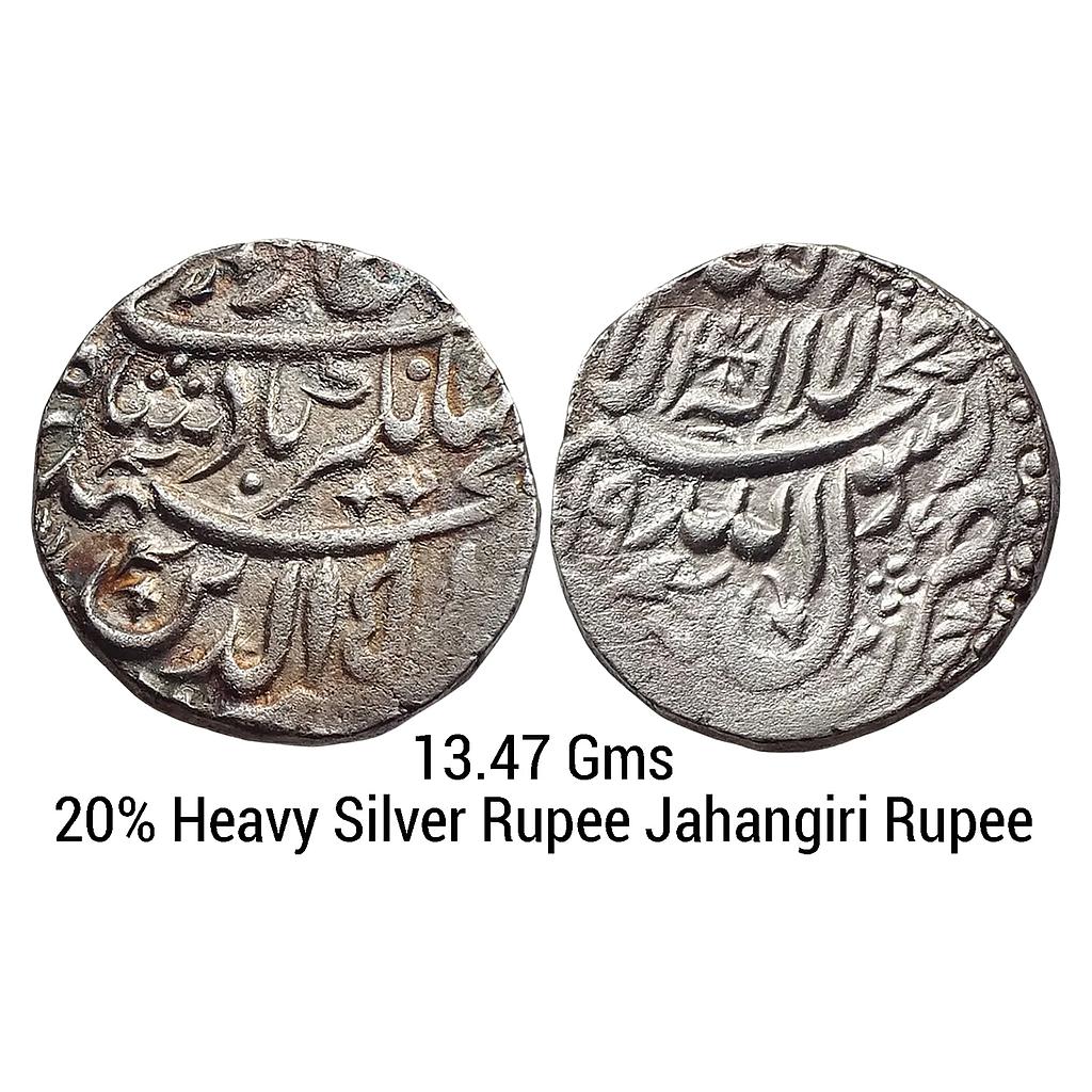Mughal Jahangir Tatta Mint  Silver Jahangiri Rupee 20% Heavy weight