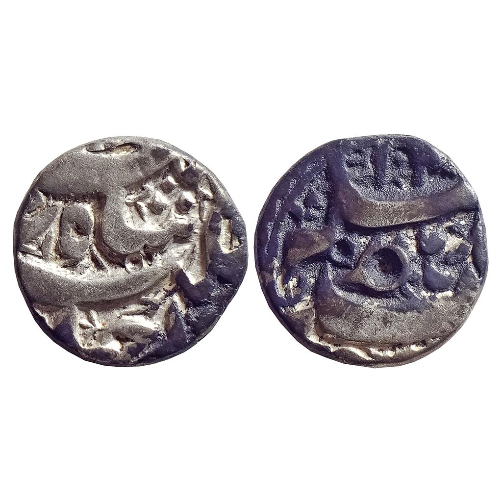 Mughal, Jahangir, Qandhar Mint, Silver &quot;1/2 Rupee&quot;