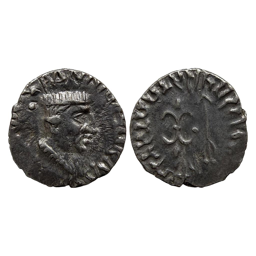 Ancient Western Kshtrapas Ksharata dynasty Nahapana Silver Dramma