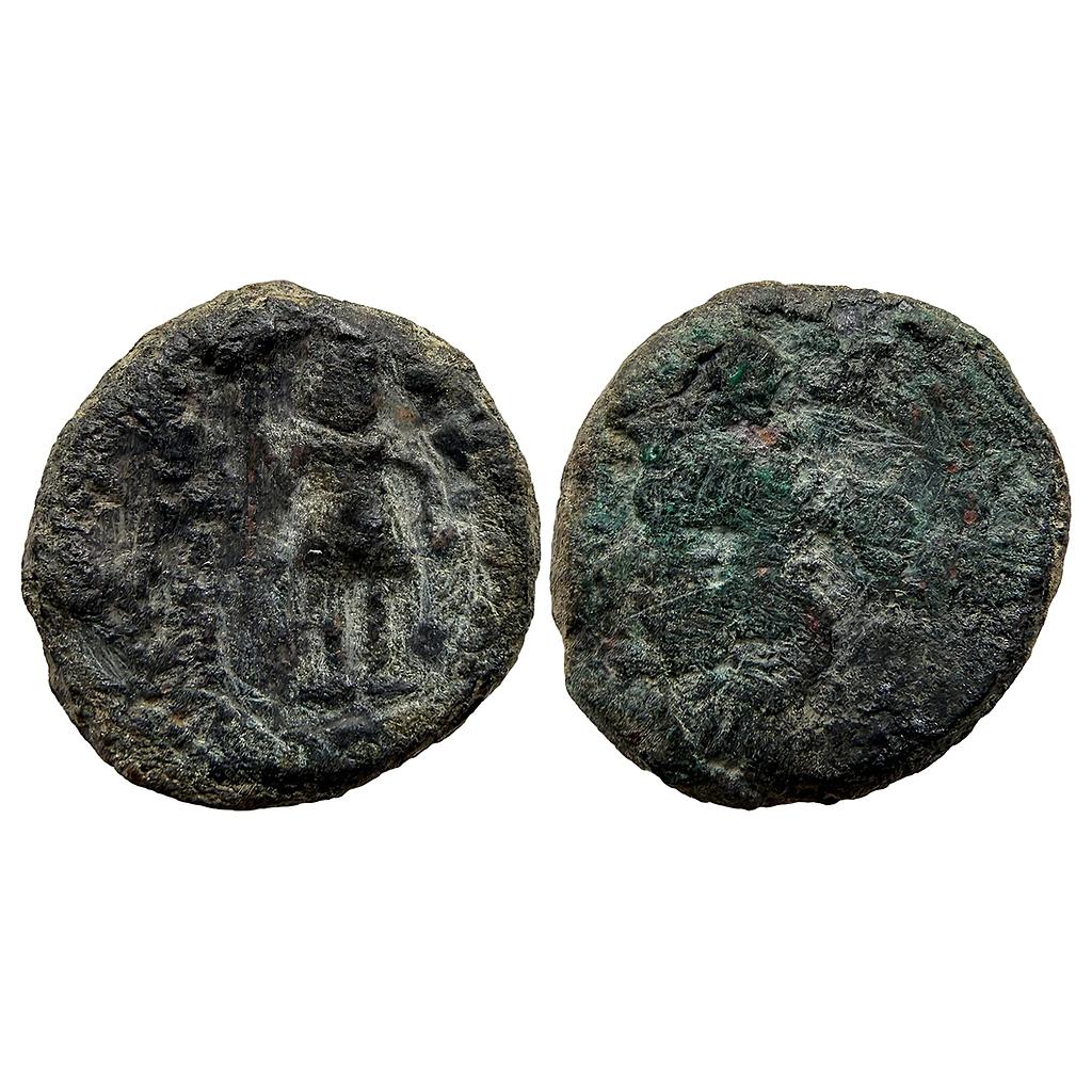 Ancient Ujjain Region Mahakaal type Copper Heavy Unit