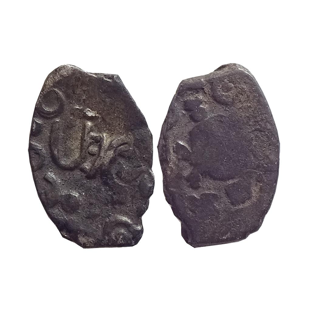 Ancient, Archaic Series, Punch Marked Coinage, attributed to Saurashtra Janapada, Silver ¼ Karshapana