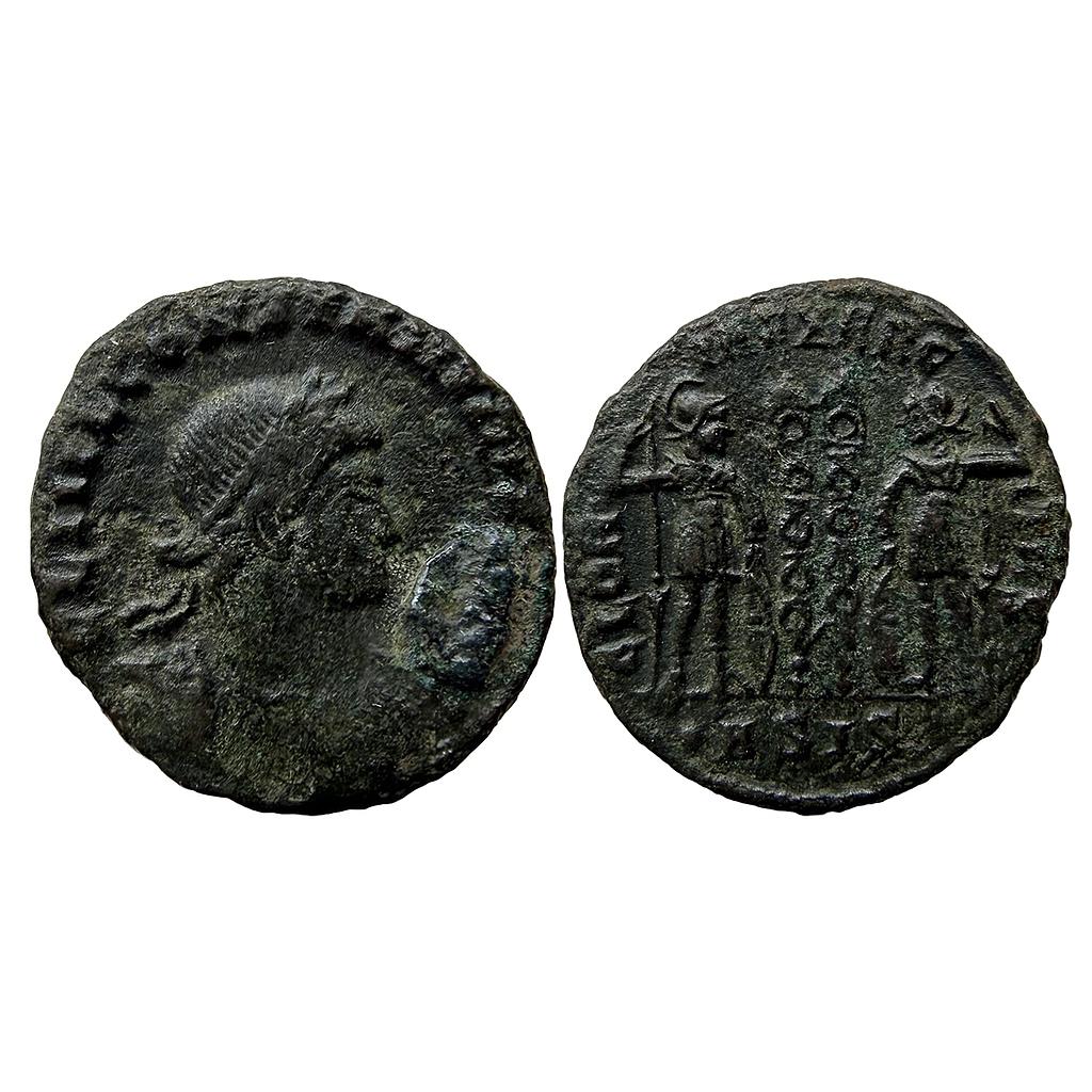 Ancient World Rome Constantine II Bronze Unit
