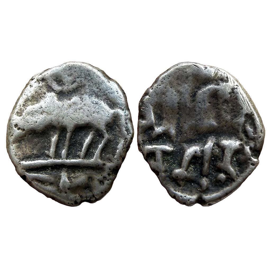 Hindu Medieval Rashtrakutas Silver Dramma