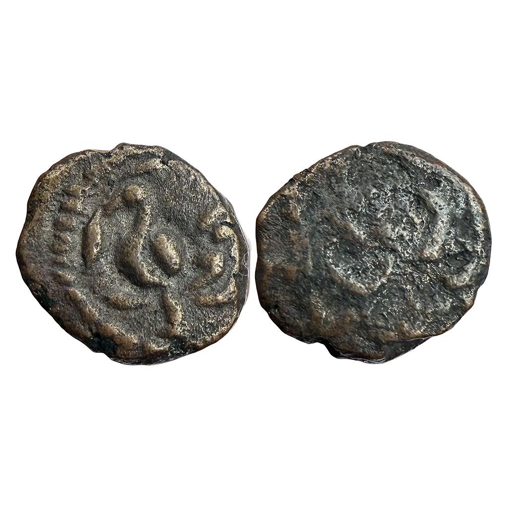 Hindu Medieval Vijayanagar Successors Local Polygars Copper Fractional Kasu