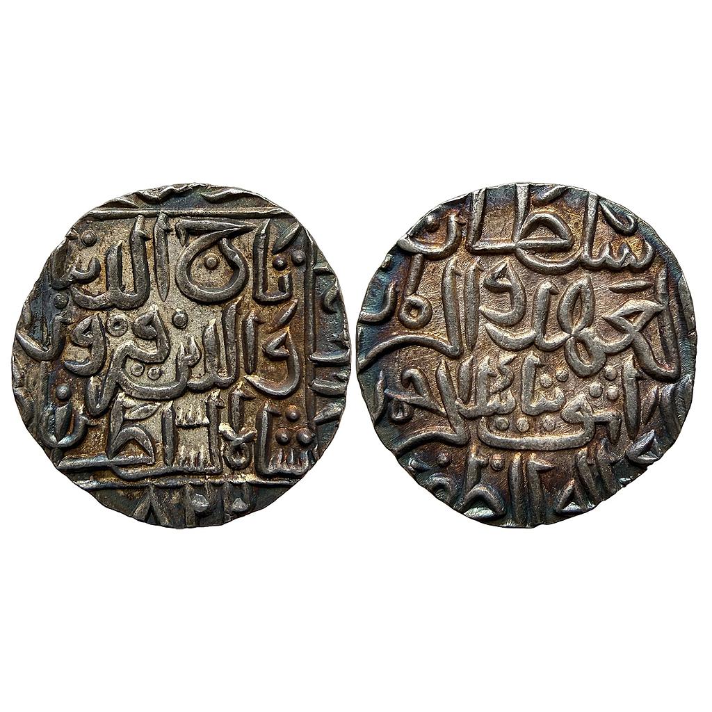 Bahamani SultanTaj ud din Firuz Hadrat Ahsanabad Mint Silver Tanka