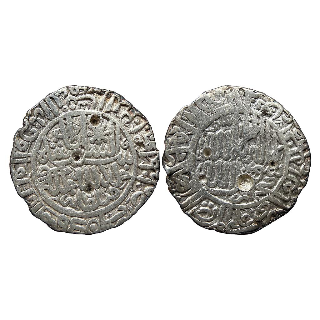 Delhi Sultan Sher Shah Suri Chunar Mint Silver Rupee