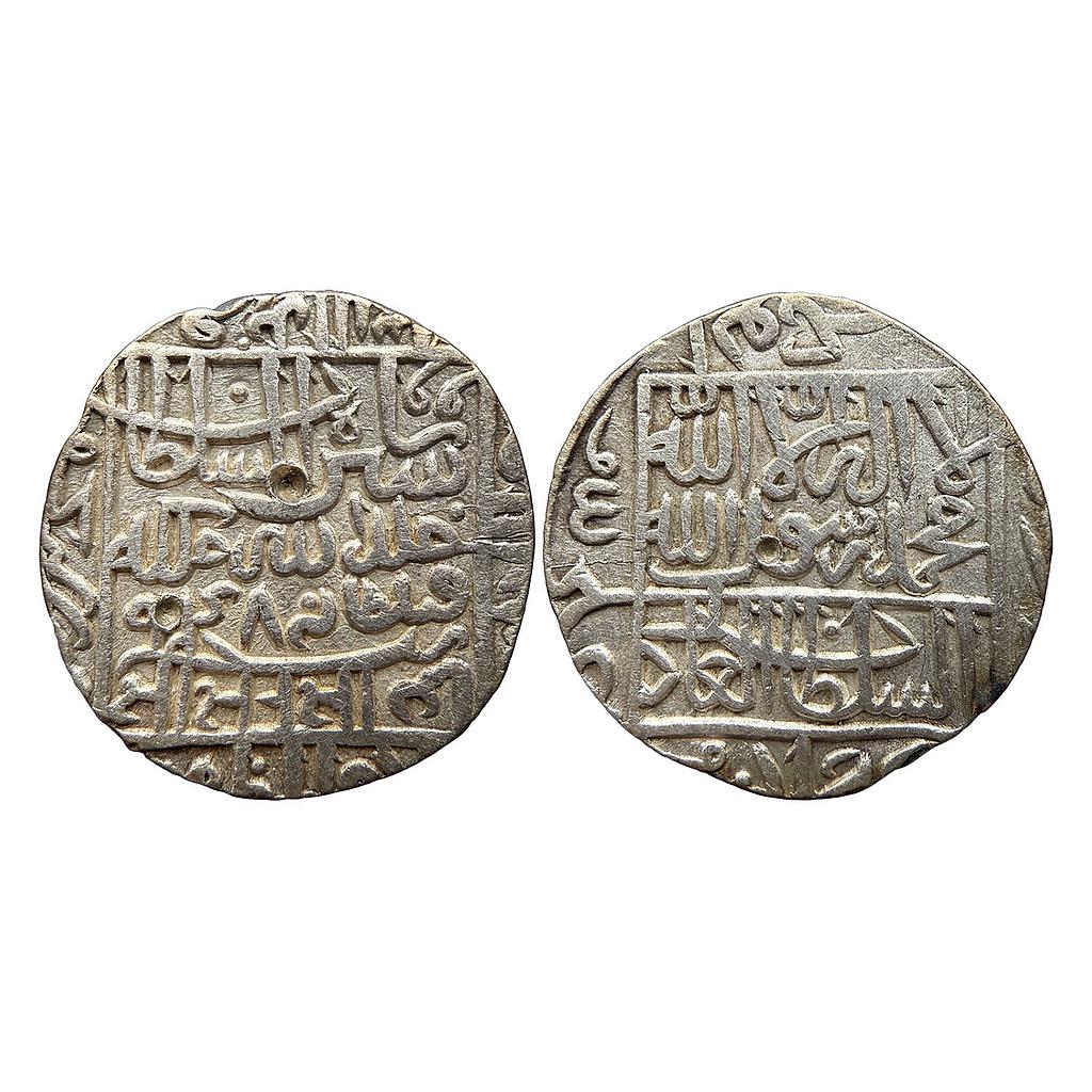 Delhi Sultan Sher Shah Suri Shergarh Mint Silver Rupee