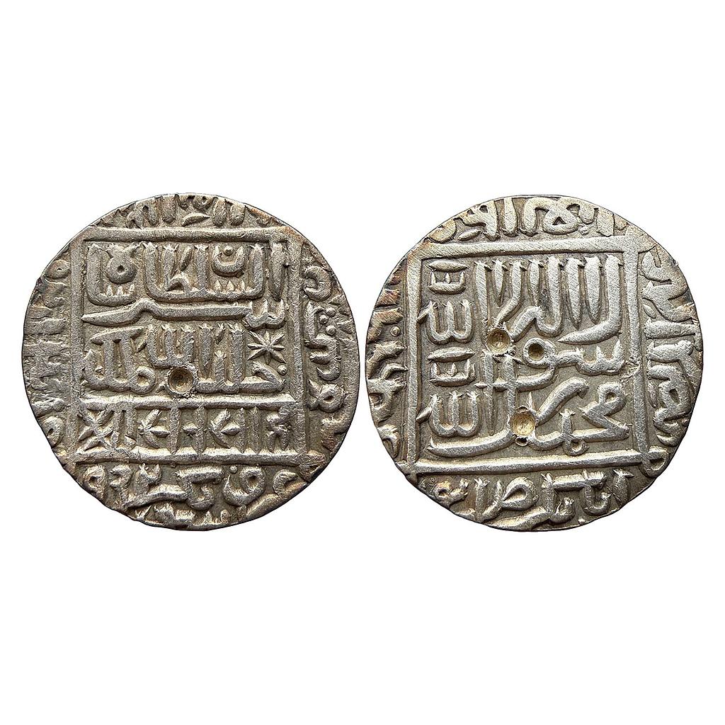 Delhi Sultan Sher Shah Suri Shergarh urf Shiqq Bhakkar Mint Silver Rupee