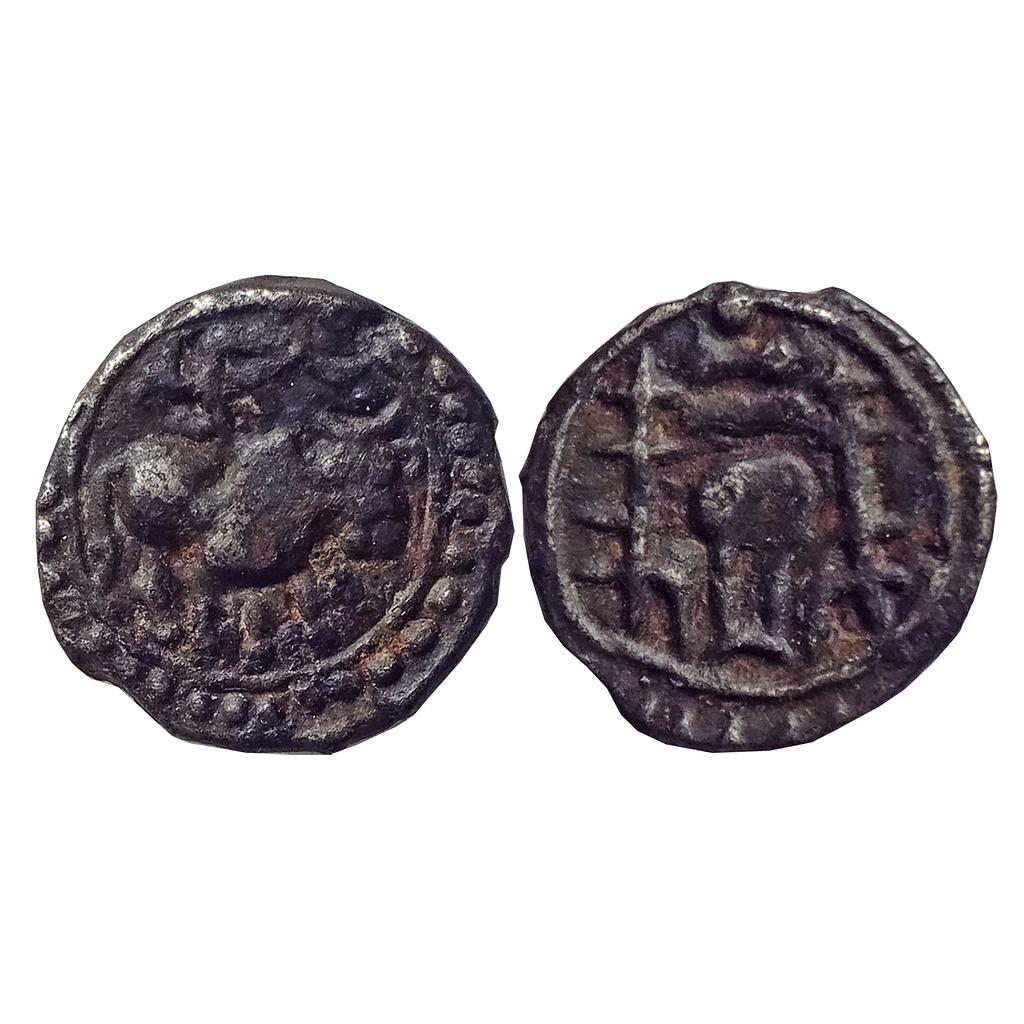 Ancient, Post-Vakataka, Khandesh Region, Local Ruler issue, Copper base Alloy