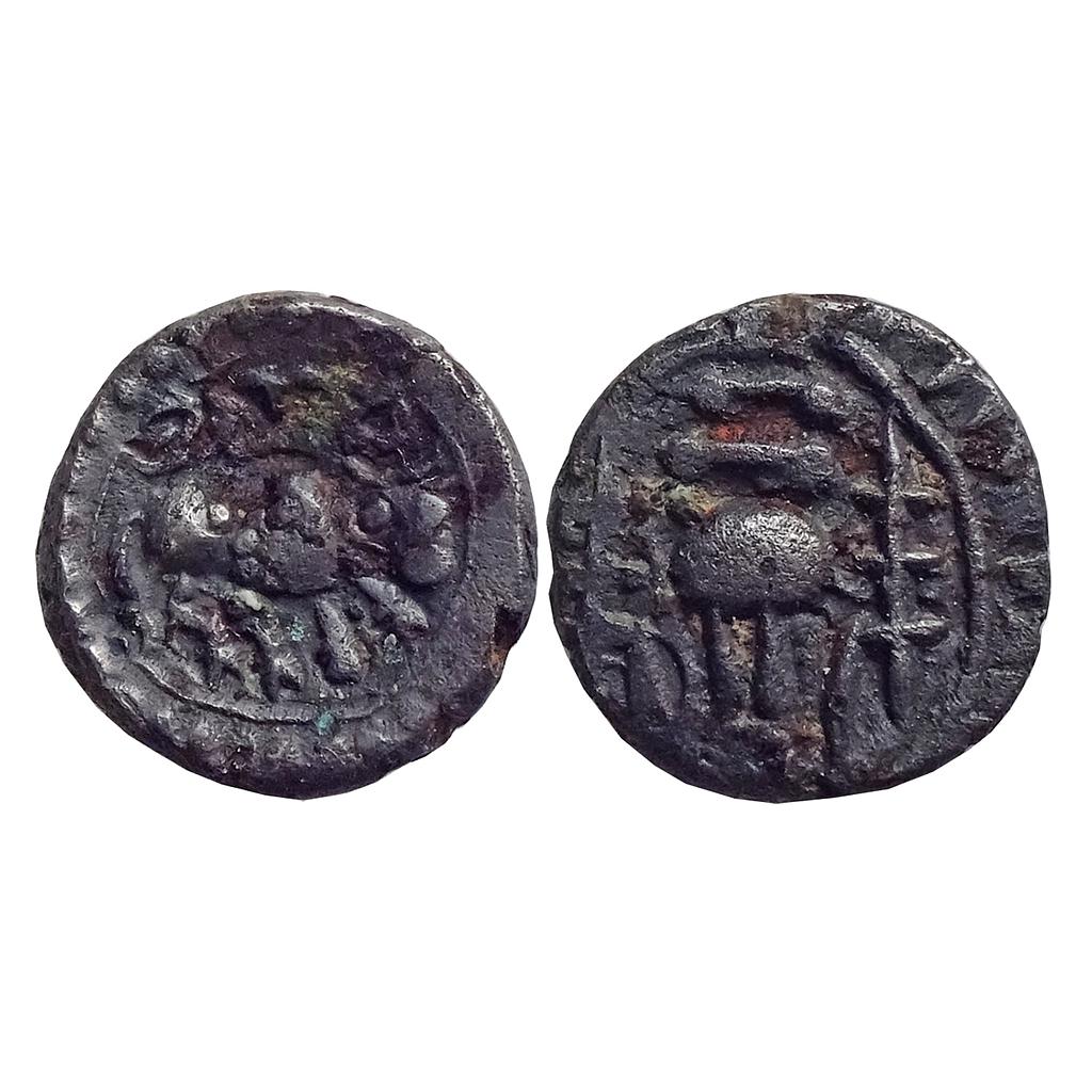 Ancient, Post-Vakatakas, Khandesh Region, Shri Ranavigraha, Copper base Alloyed