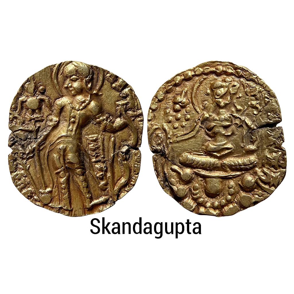 Ancient Guptas Skandagupta Archer type Gold Dinar