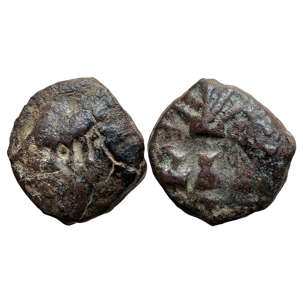 Ancient Kaushambi Maghas Nevasa type Copper Unit