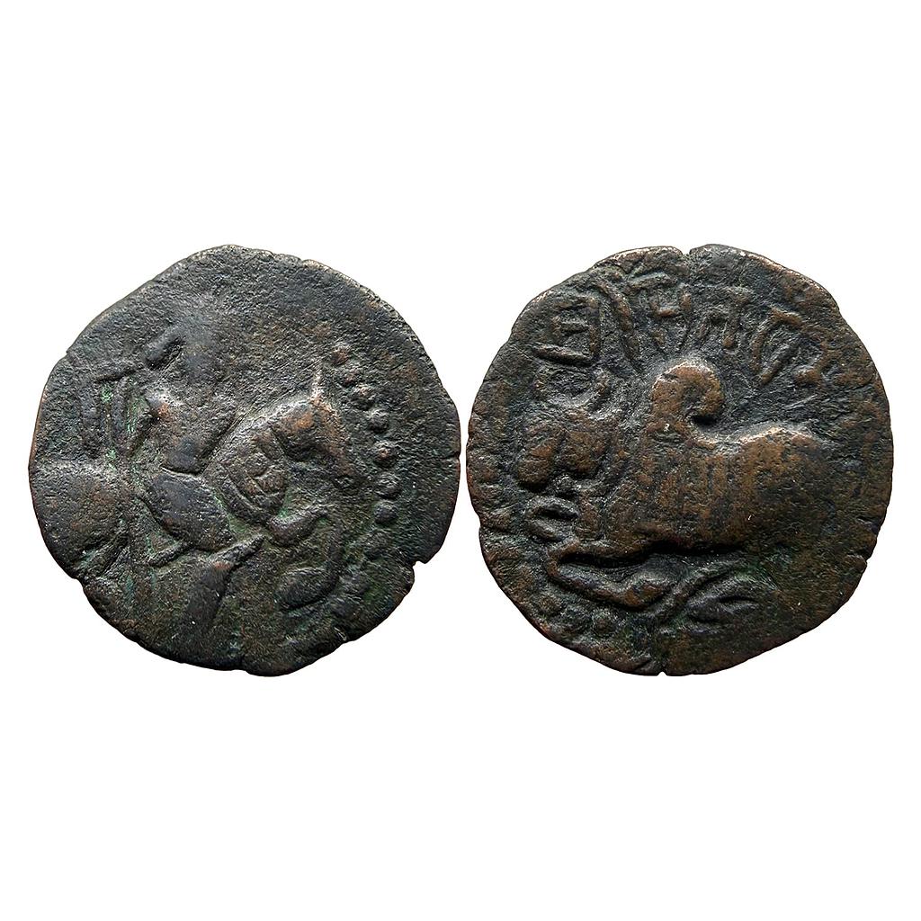 Hindu Medieval Hindu Shahi rulers of Oahind dynasty Shri Spalapati Deva Copper Jital