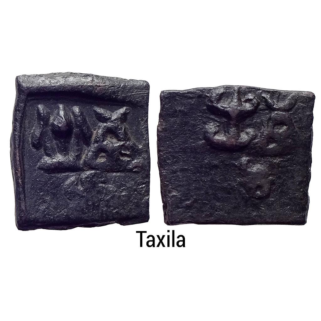 Ancient Post-Mauryan Taxila Region Uninscribed type Copper Unit