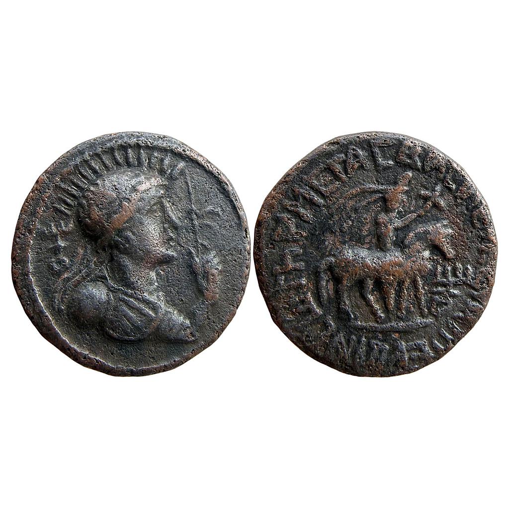 Ancient Kushanas Soter Megas alias Wima Takto Bronze Unit