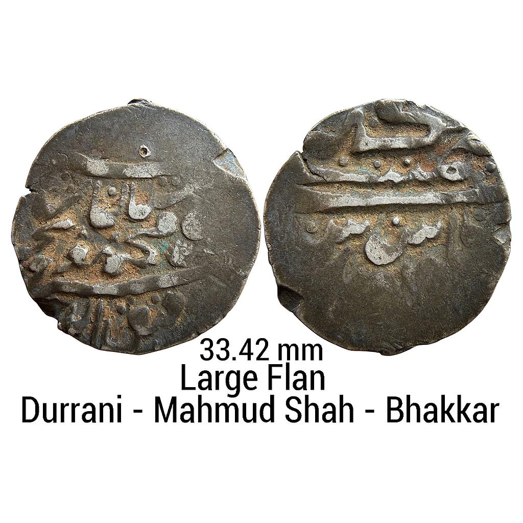 IK Sind Amirs of Khairpur Mir Sohrab Khan Talpur INO Mahmud Shah Durrani Bhakkar Mint Silver Rupee