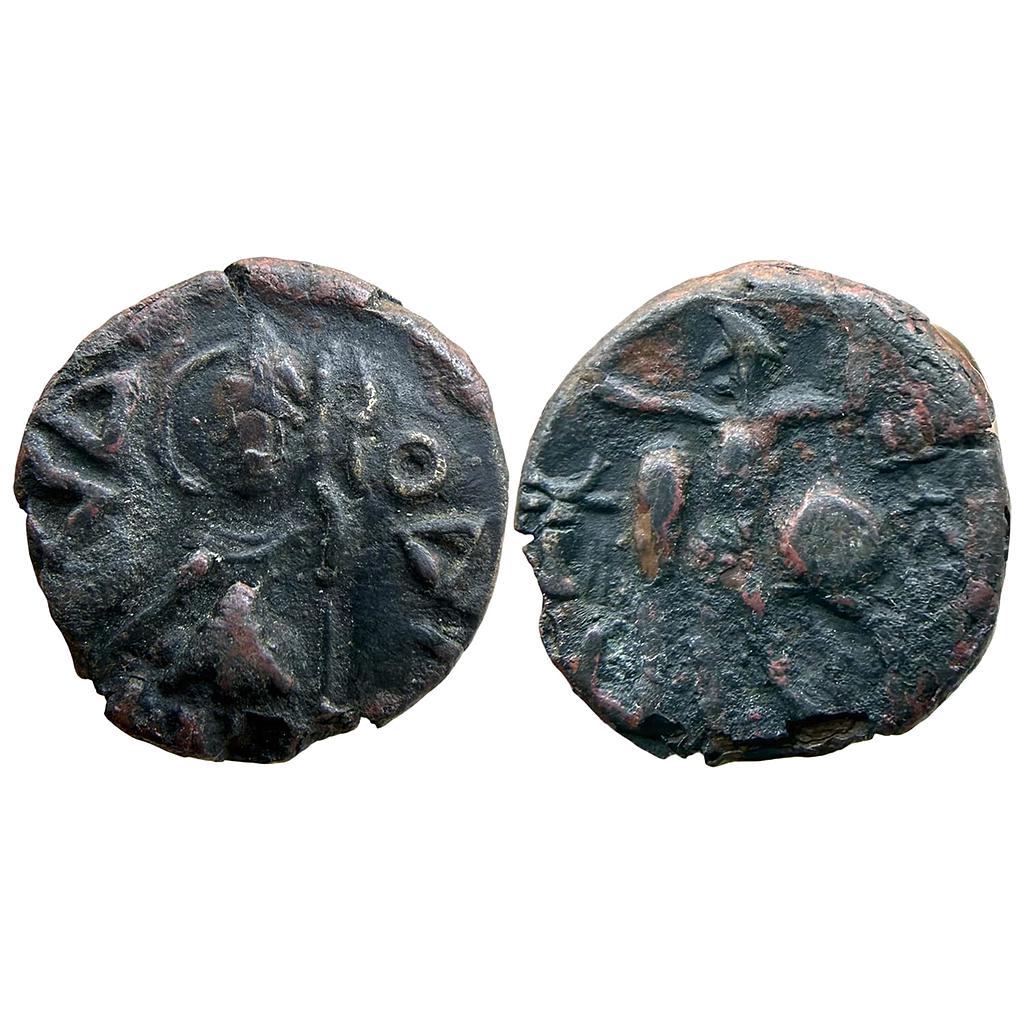 Ancient Kushanas Vasudeva I Copper Drachm