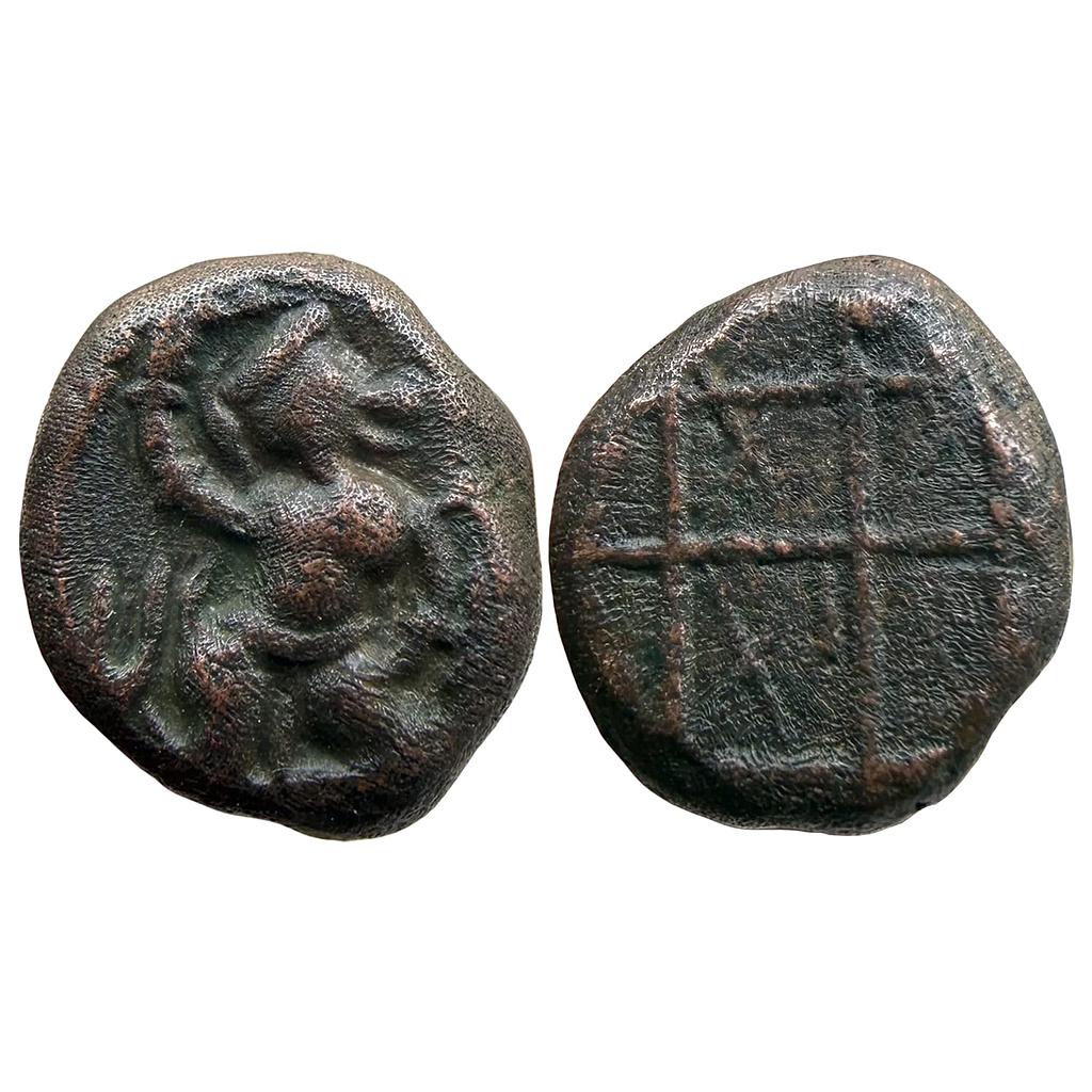 Hindu Medieval Arani Region Tamil Nadu Anonymous Copper Kasu