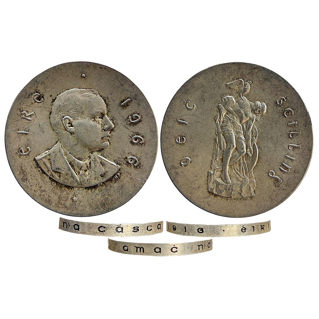 Commemorative Issue Ireland Republic 1966 AD Silver (.833) 10 Shillings